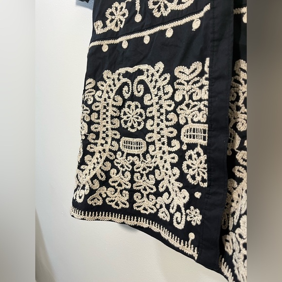 Maeve Short-Sleeve Collared Mini Shirt Dress - Picture 8 of 10